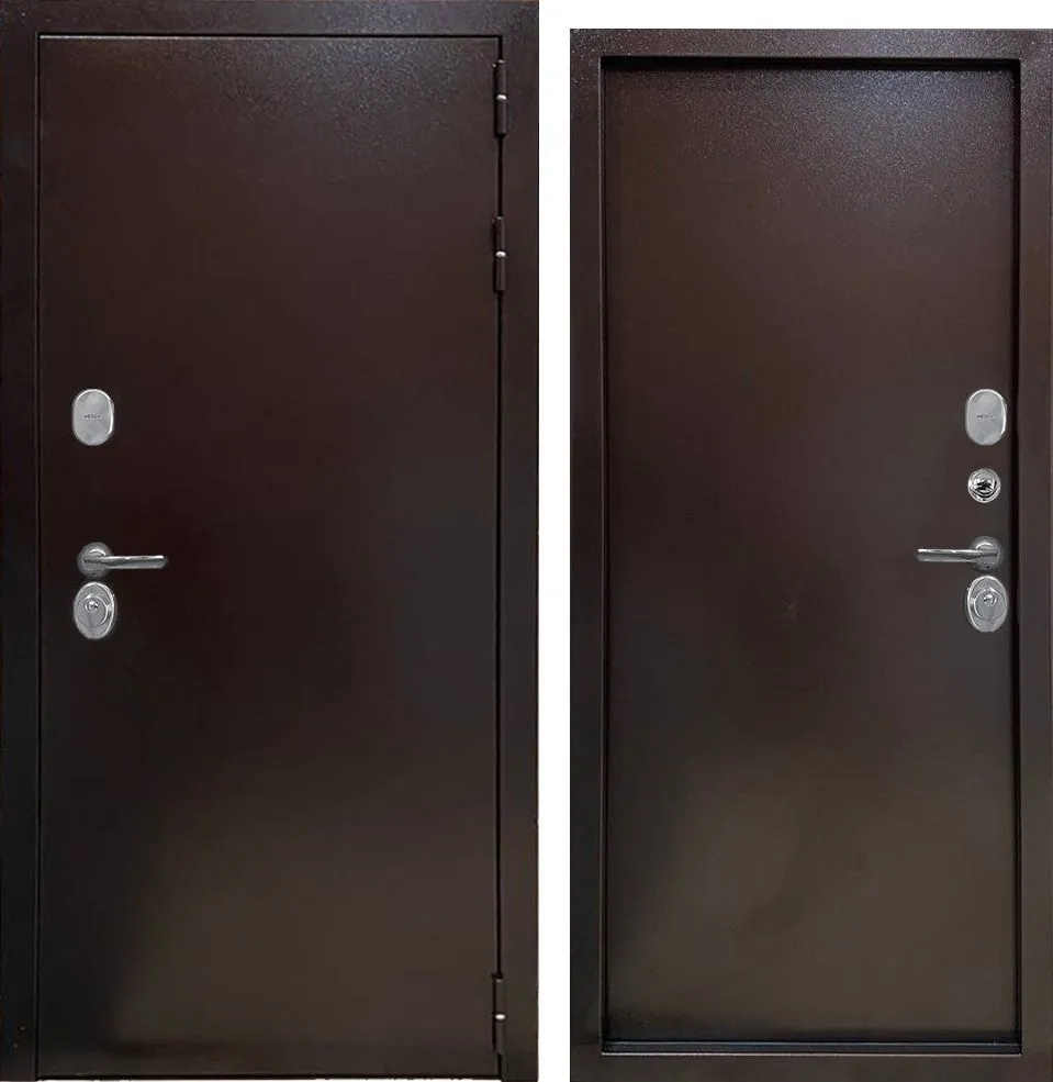 Входная дверь с терморазрывом Сибирь Профиль FLYDOORS Волга-Бункер ТЕРМО Лайт Д1