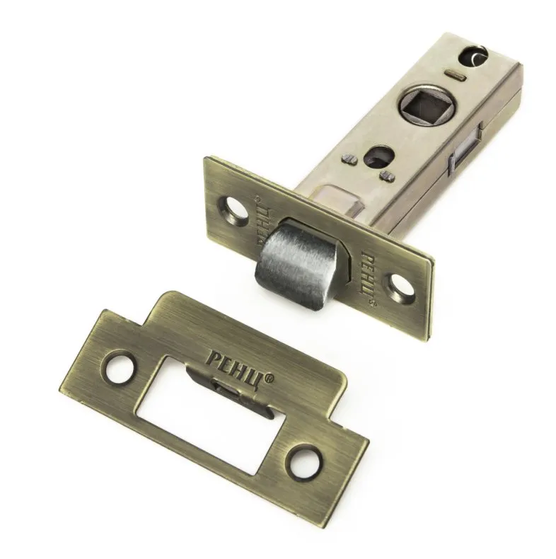 Защелка межкомнатная РЕНЦ, INL 5-45 бронза античная