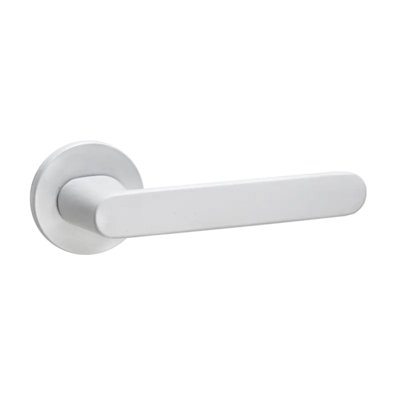 Ручка дверная "Фрапе", серия SLIM, INAL 545-06 матовый супер белый