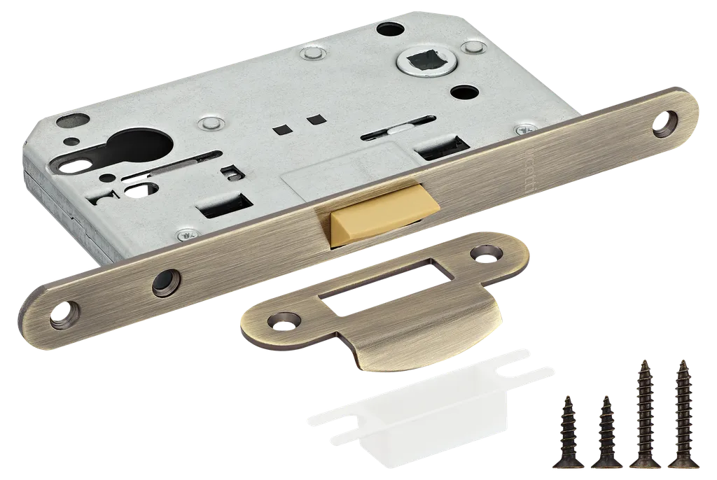 Защелка дверная RUCETTI RP1885  бронза античная