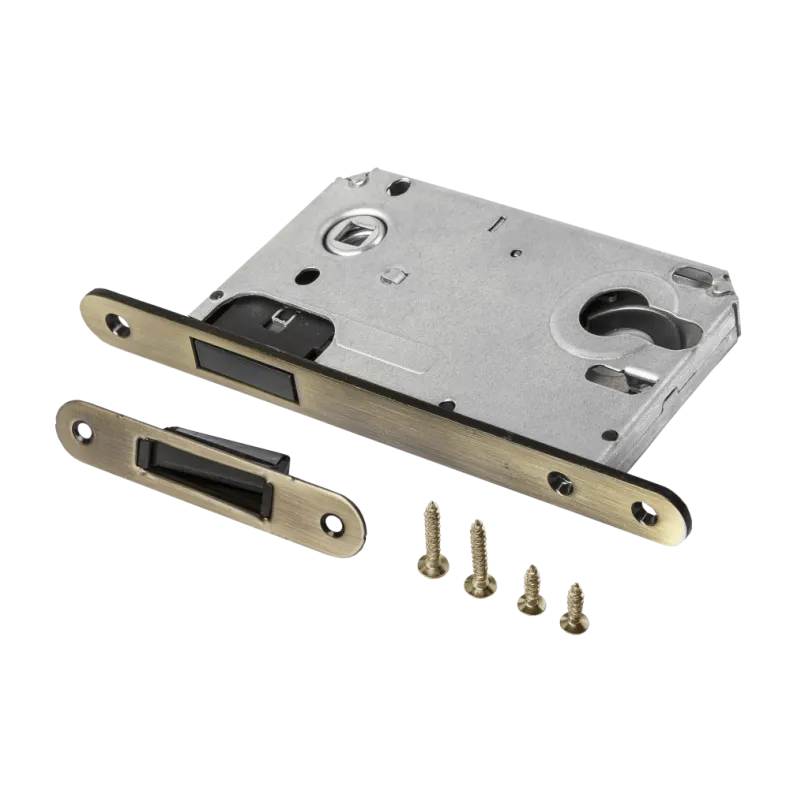 Магнитный замок РЕНЦ под цилиндр INMagn 85 бронза античная