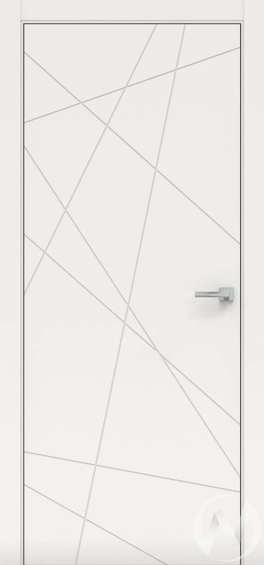 Межкомнатная дверь Дера Эмаль 164-ГЛ 600х2000  Белый