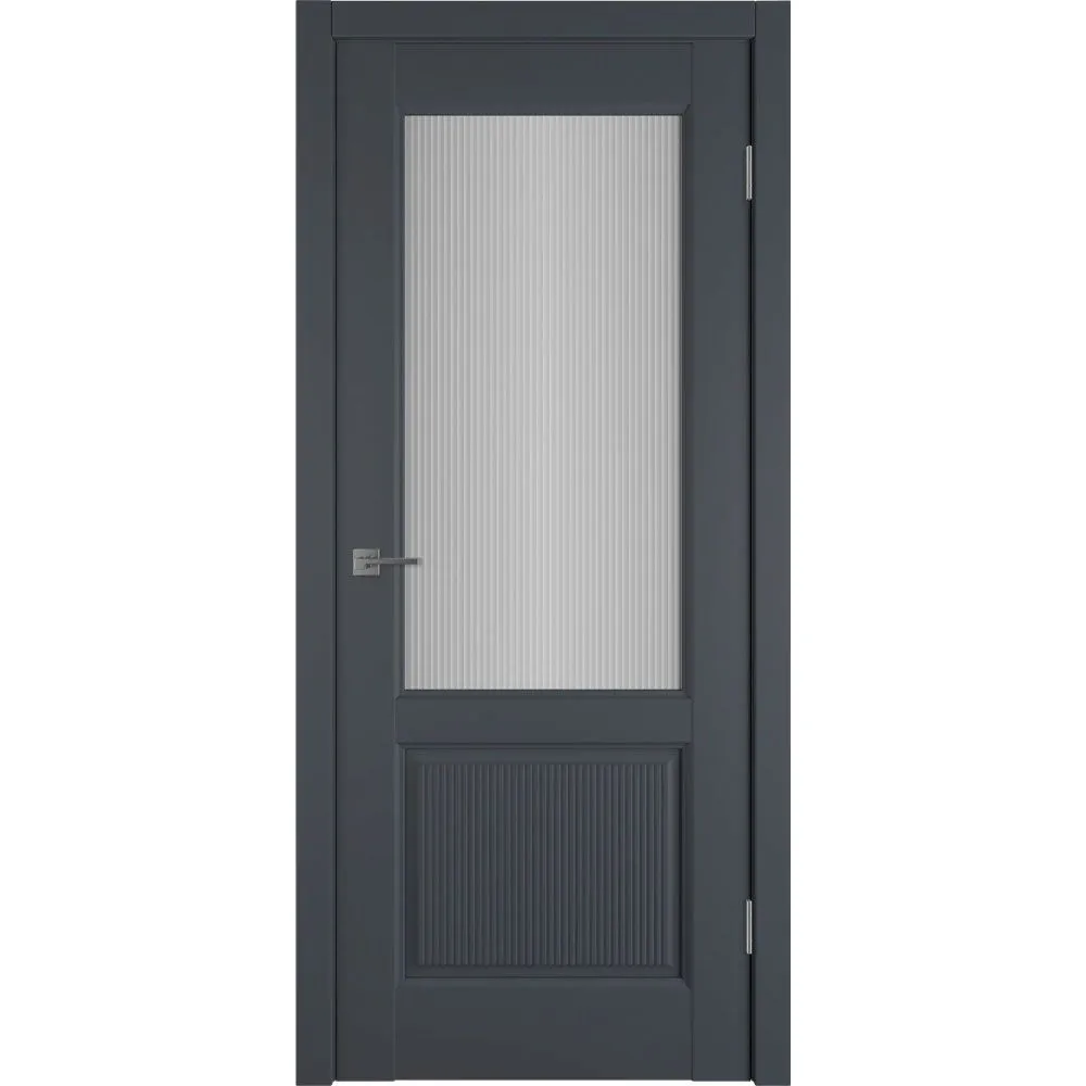 Межкомнатная дверь Владимирская фабрика дверей VFD Elegant 2VR со стеклом