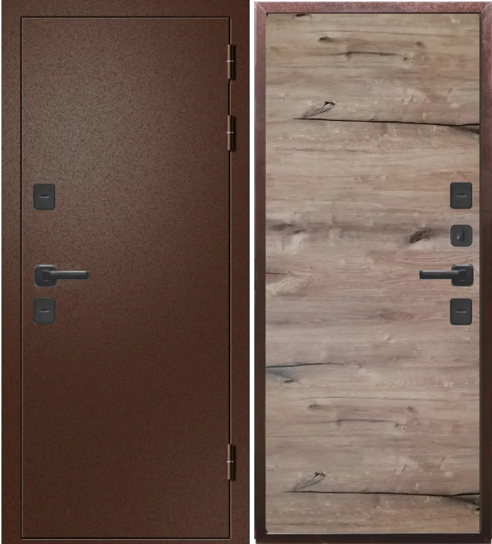 Входная дверь в дом с терморазрывом Юдм U-ТЕRМО Royal (мет/панель)