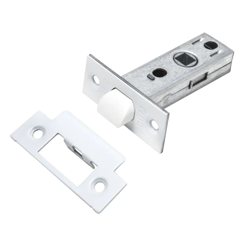 Защелка межкомнатная РЕНЦ, INL 5-45 plastic Белый