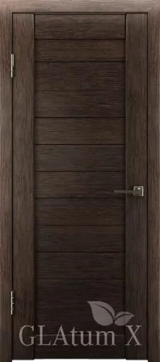 Межкомнатная дверь Владимирская фабрика дверей VFD Atum X6 400х2000  Венге Межкомнатная дверь Владимирская фабрика дверей VFD Atum X6 400х2000  Венге