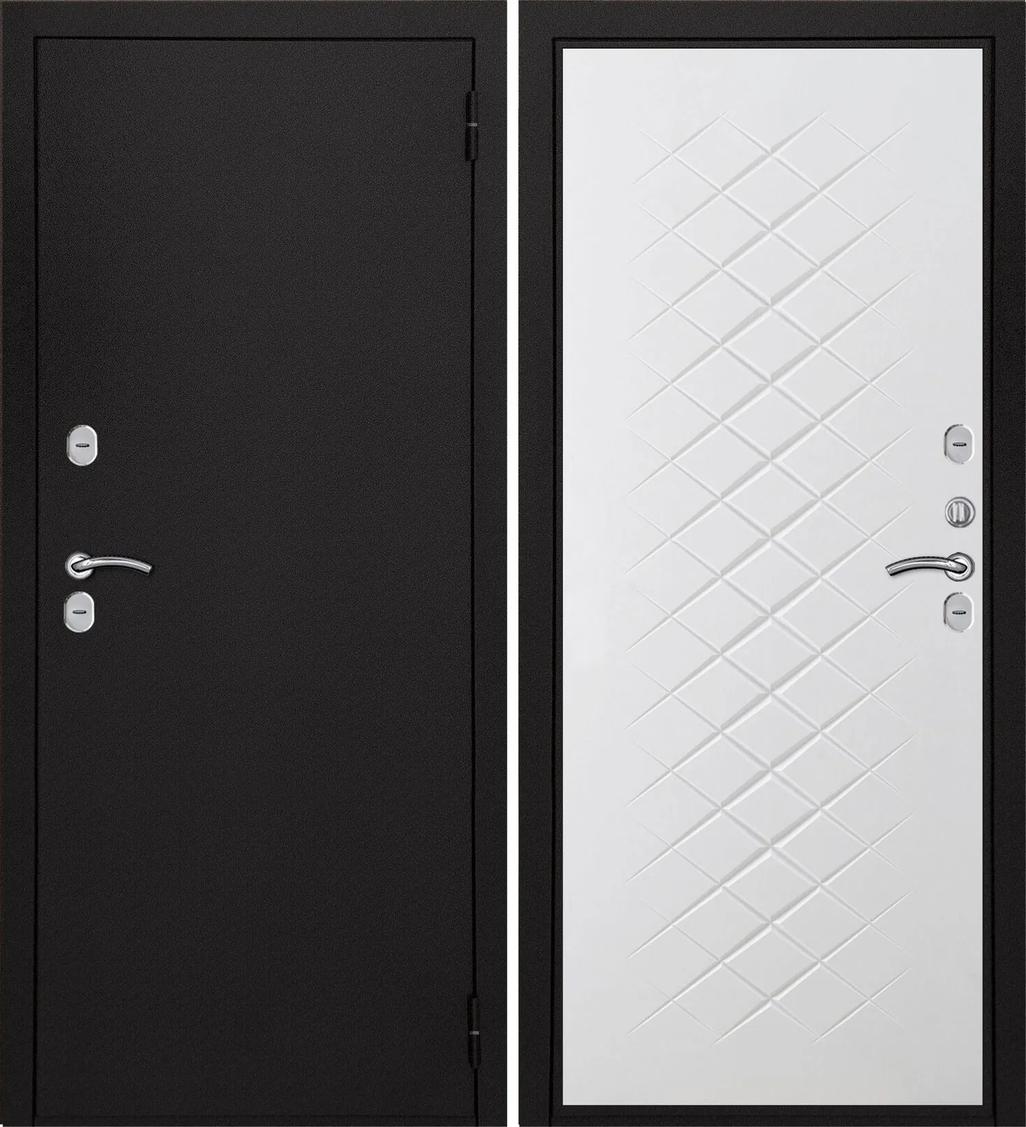 Входная дверь с терморазрывом Сибирь Профиль FLYDOORS АРГУС ТЕРМО Берлин