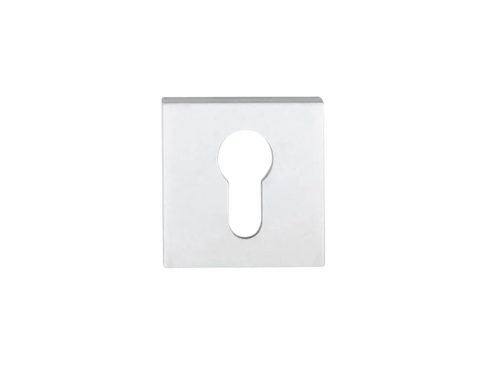 Накладка на цилиндр PUERTO, серия SLIM, INET AL 03 матовый супер белый