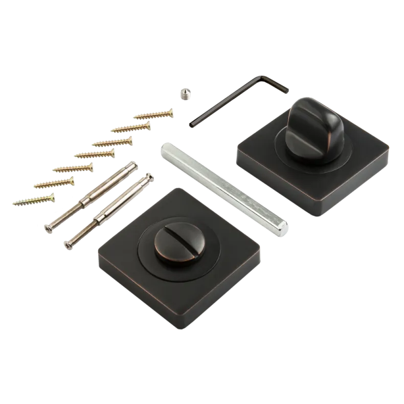 Завертка к ручкам PUERTO, INBK AL 02 бронза античная с патиной