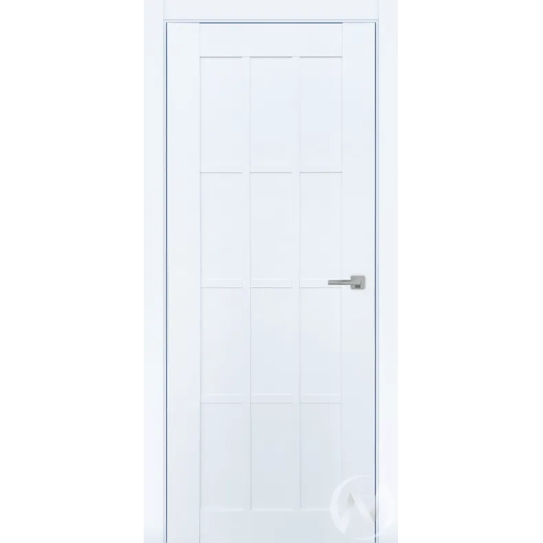 Межкомнатная дверь Дера Мастер 696-ГЛ 600х2000  Эмалекс белый
