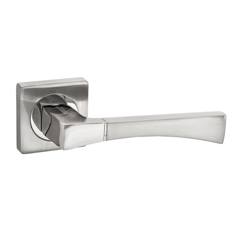 Ручка дверная Puerto INAL 532-02 никель блестящий