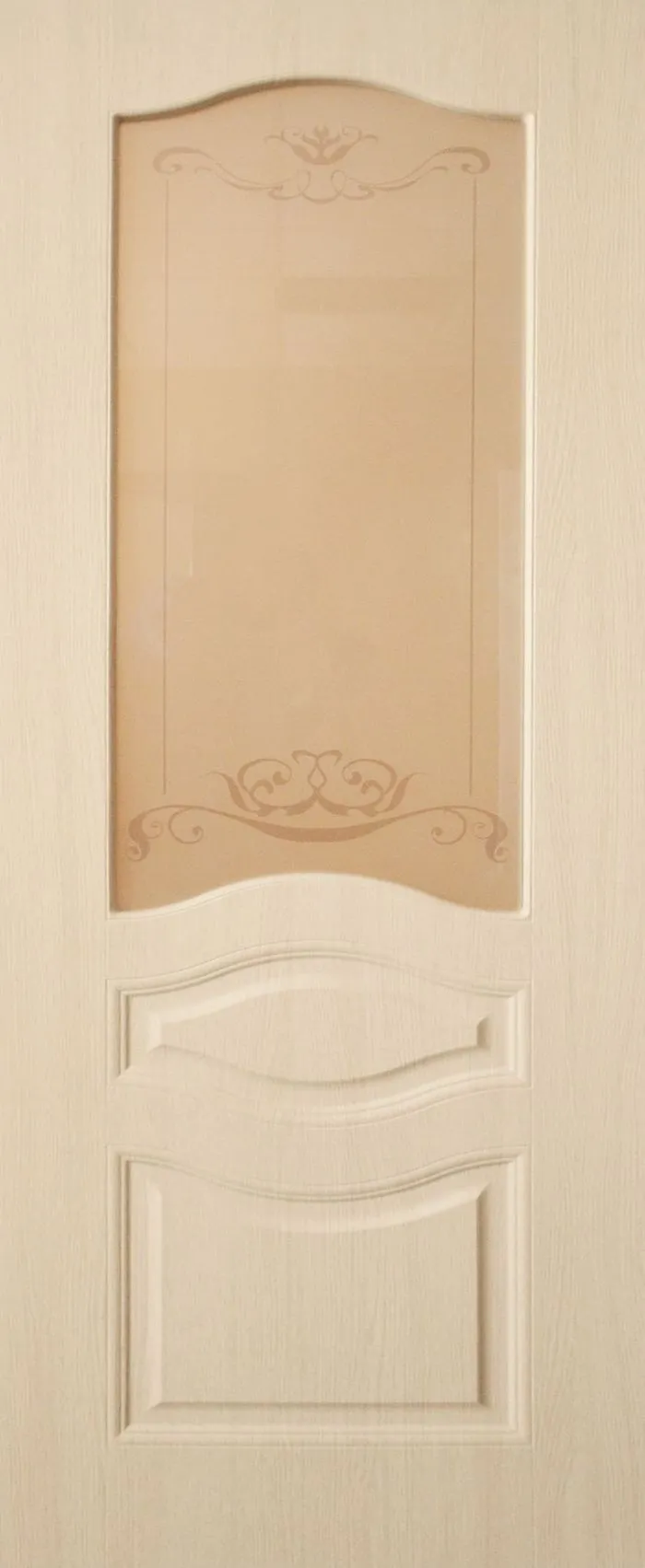 Межкомнатная дверь ЛесКом Леона 600х2000  Беленый дуб