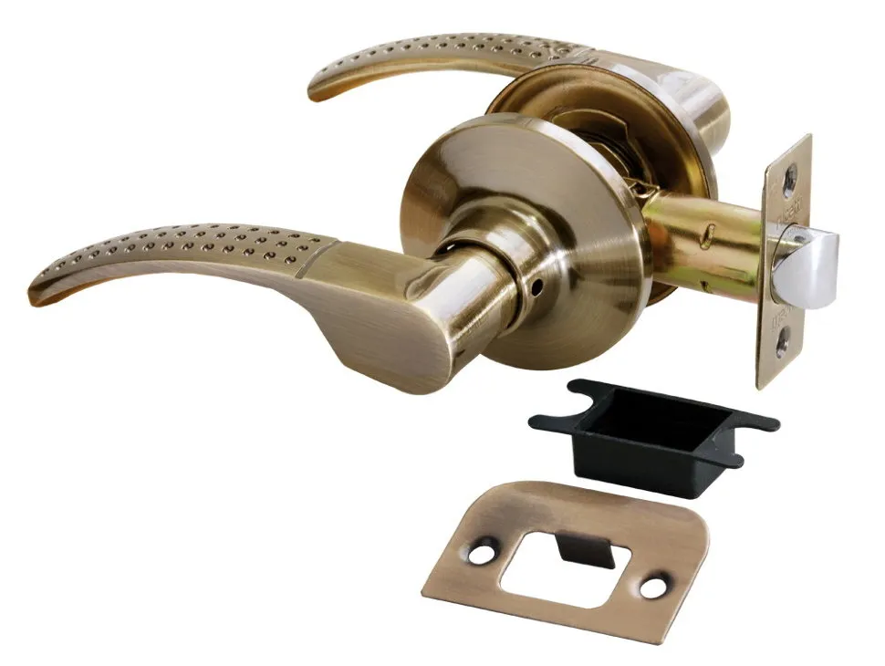 Ручка дверная HK-04 Без фиксатора бронза античная