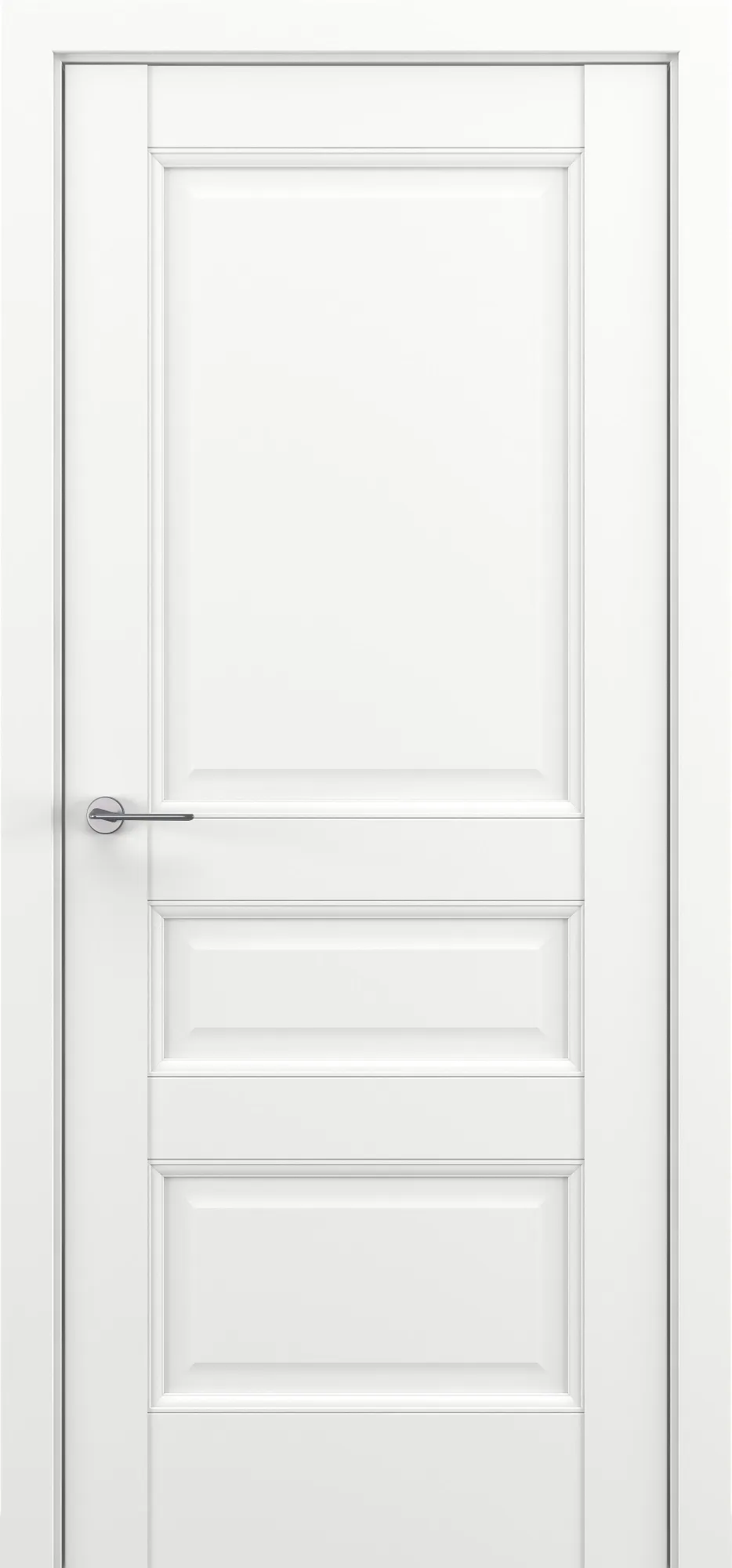 Межкомнатная дверь ZaDoor Ампир В5 600х2000  белый матовый