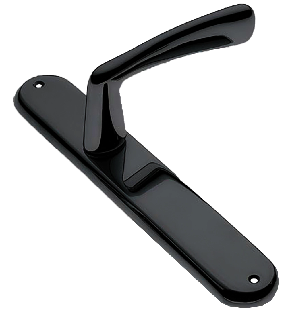 Ручка дверная COCKATOO PL NERO-ST на планке цвет черный soft touch Ручка дверная COCKATOO PL NERO-ST на планке цвет черный soft touch
