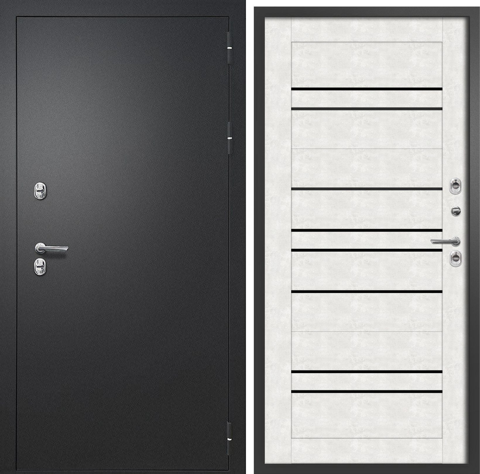 Входная дверь с терморазрывом Сибирь Профиль FLYDOORS Айварс ТЕРМО В2 Входная дверь с терморазрывом Сибирь Профиль FLYDOORS Айварс ТЕРМО В2