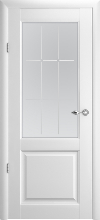 Дверь межкомнатная, Albero, Эрмитаж 4 ДО, Белый