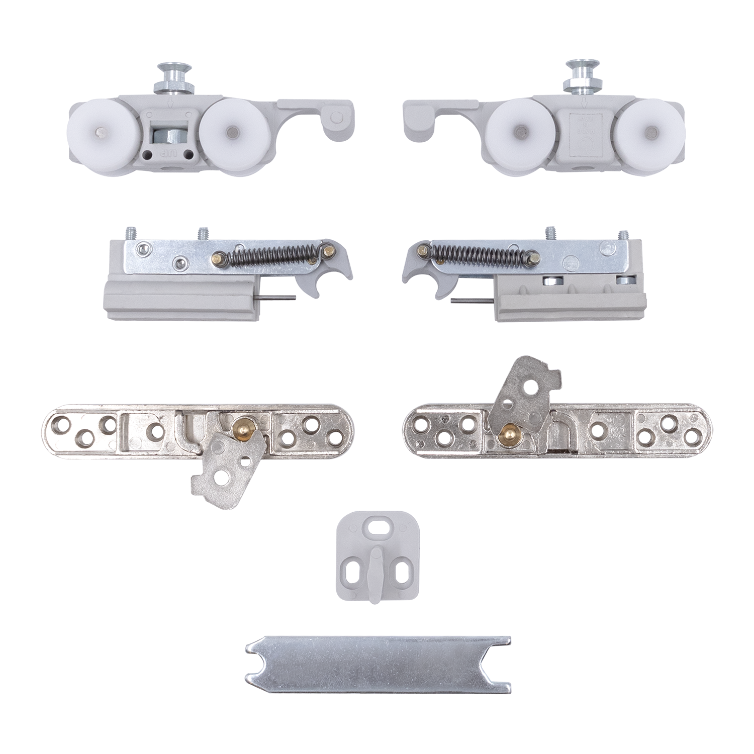 Комплект ролик-стопор SLIDING SET 1-SO 40kg NEW для синхр. открывания Комплект ролик-стопор SLIDING SET 1-SO 40kg NEW для синхр. открывания