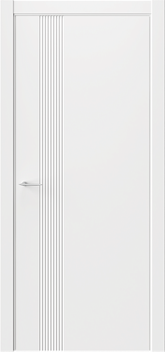 Межкомнатная дверь AxelDoors WEST MIAVI 600х2000  Белый