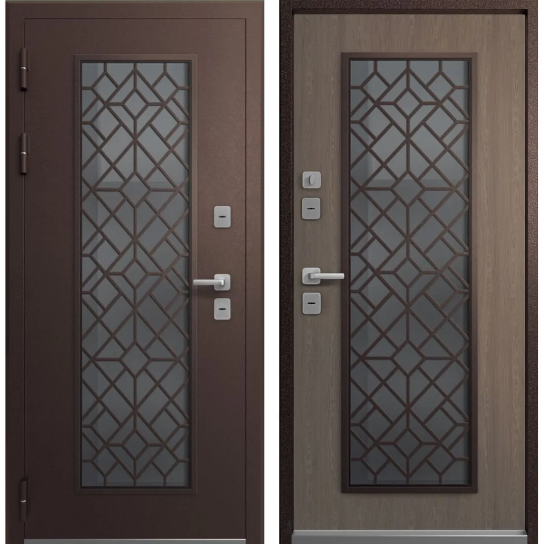 Входная дверь в дом с терморазрывом Эталон Термо-СП10