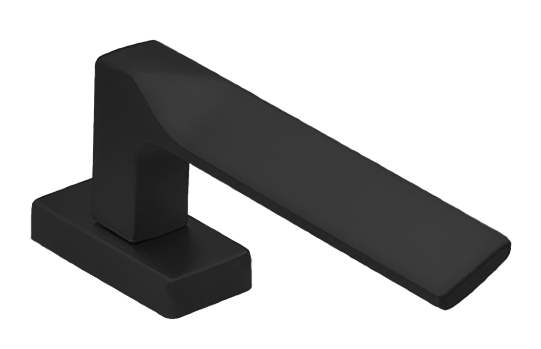 Ручка дверная FIORD W1 NERO-ST оконная с 4-х позицион. механизмом цвет черный soft touch Ручка дверная FIORD W1 NERO-ST оконная с 4-х позицион. механизмом цвет черный soft touch