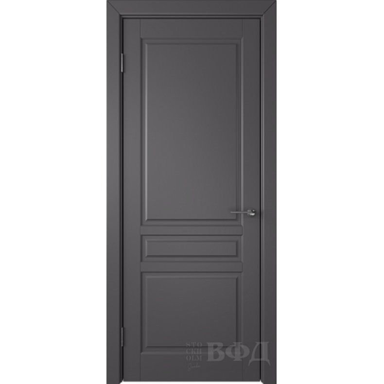 Межкомнатная дверь Владимирская фабрика дверей VFD Stockholm 600х2000  Graphite