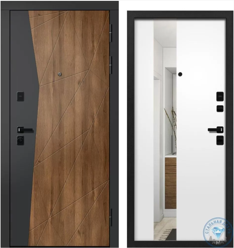 Входная дверь в квартиру Алмаз Аквамарин 2