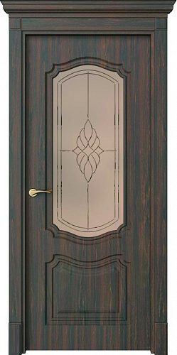 Межкомнатная дверь AxelDoors WEST Эмилия ДО 600х2000  Орех грецкий
