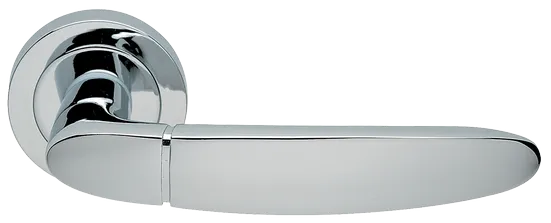 Ручка дверная Morelli SAIL R2 OTL раздельная на круглой розетке