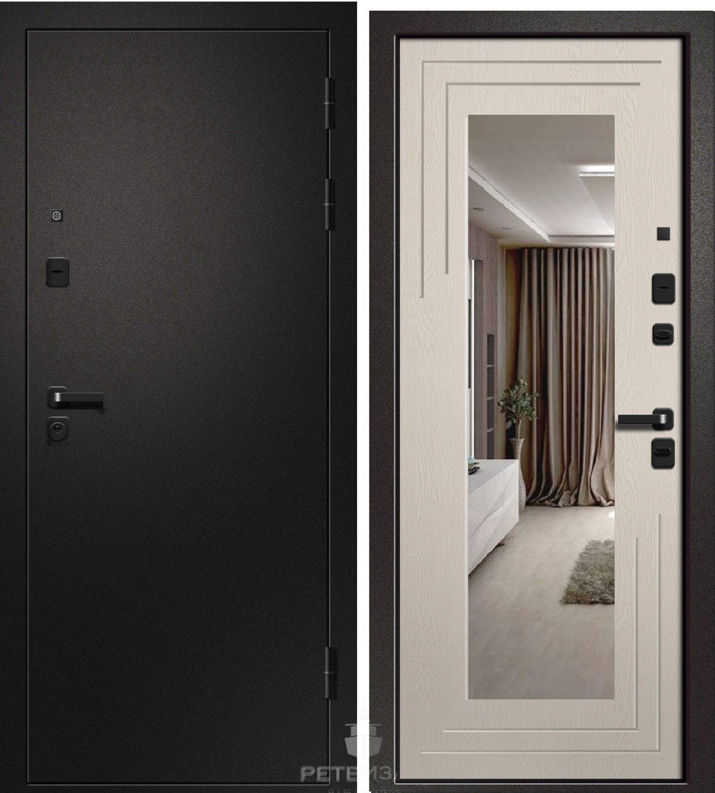 Входная дверь в квартиру Ретвизан МЕДЕЯ-321 (2000)