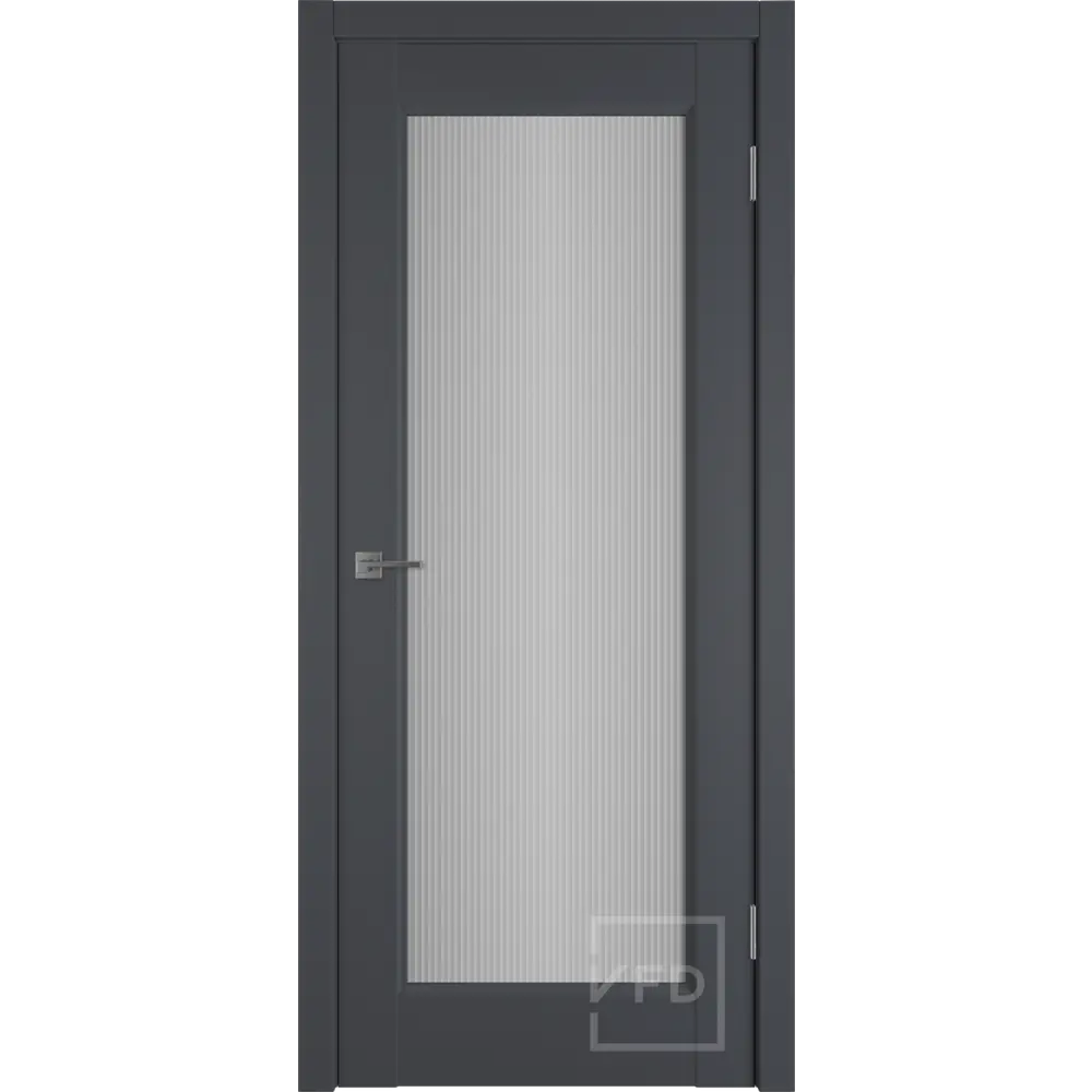 Межкомнатная дверь Владимирская фабрика дверей VFD Elegant 1VR со стеклом