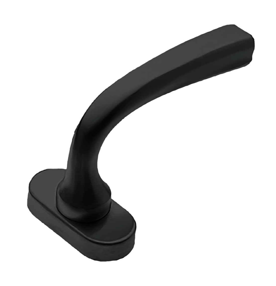 Ручка дверная DREAM W1 NERO-ST оконная с 4-х позицион. механизмом цвет черный soft touch Ручка дверная DREAM W1 NERO-ST оконная с 4-х позицион. механизмом цвет черный soft touch