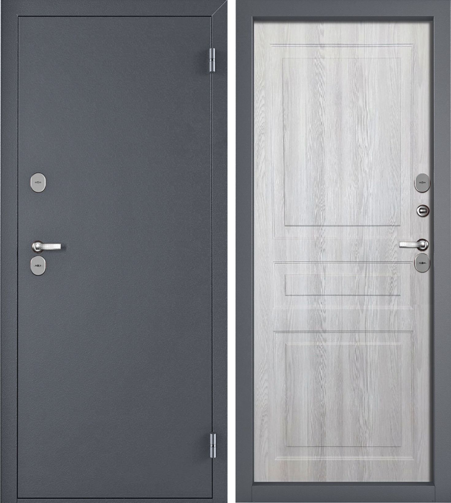 Входная дверь с терморазрывом Сибирь Профиль FLYDOORS Промет Норд Входная дверь с терморазрывом Сибирь Профиль FLYDOORS Промет Норд
