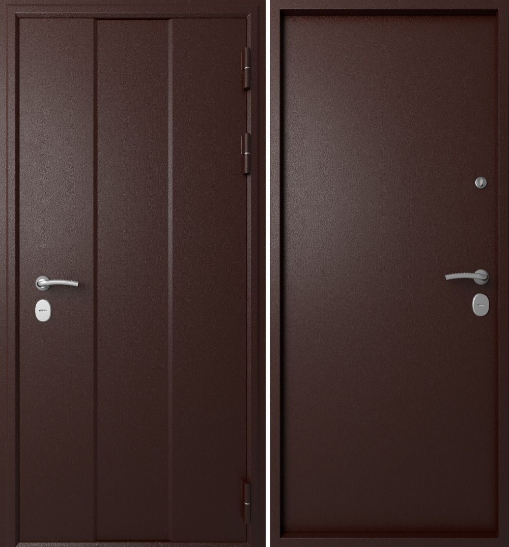 Входная дверь в дом с терморазрывом Эталон Термо-5М НЕСТАНДАРТ