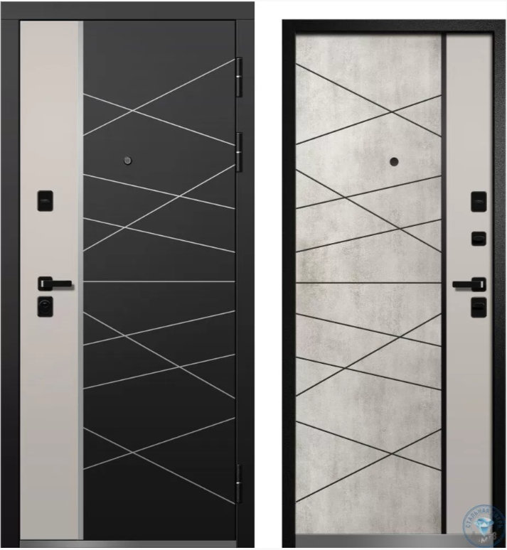 Входная дверь в квартиру Алмаз БЕРИЛЛ КВАДРО-6