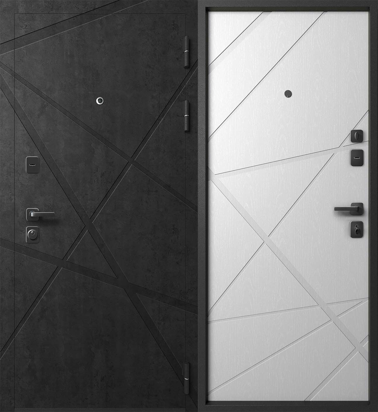 Входная дверь в квартиру Мегатрон W-2