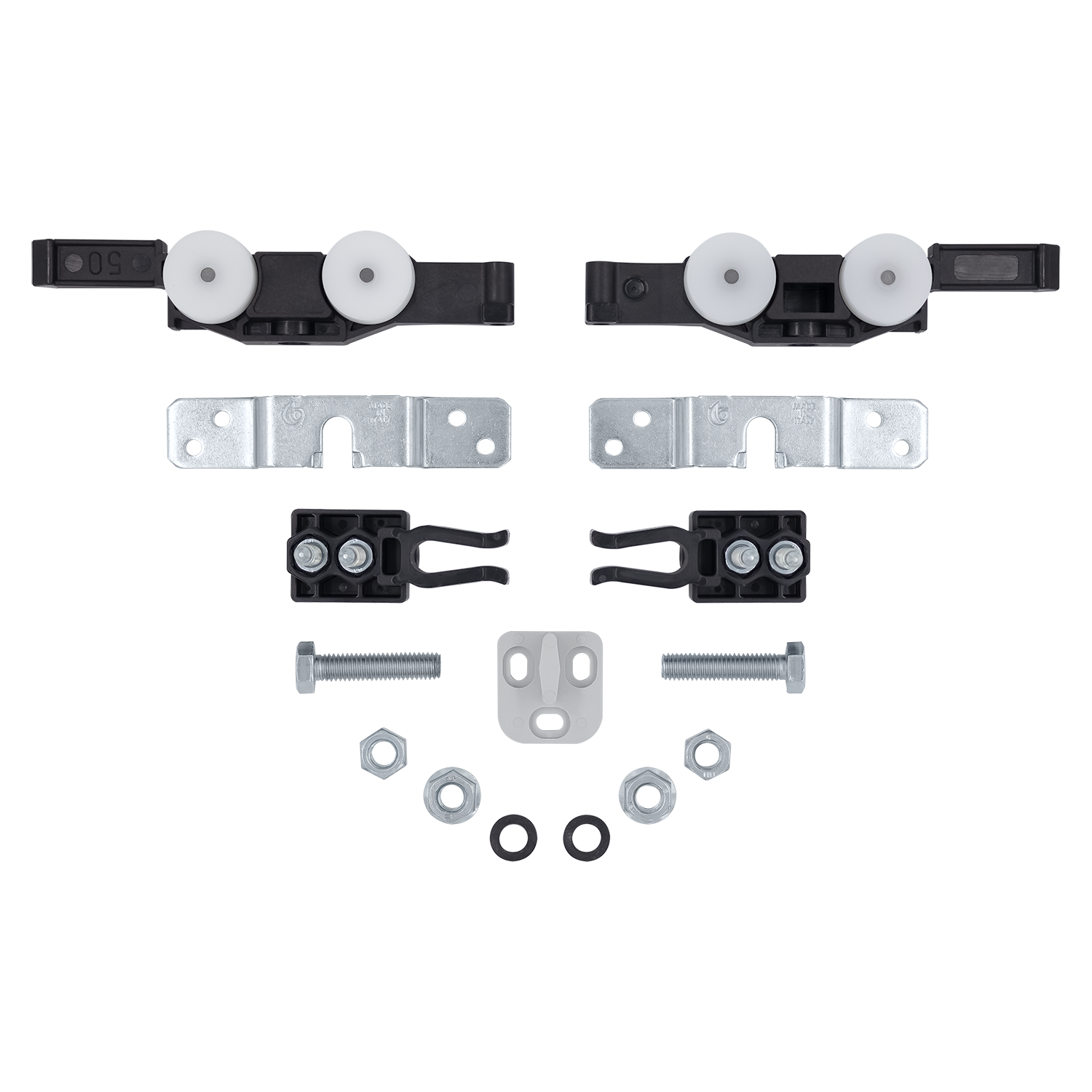 Комплект роликов для раздвижных дверей ECO SLIDING SET 1 60kg NEW