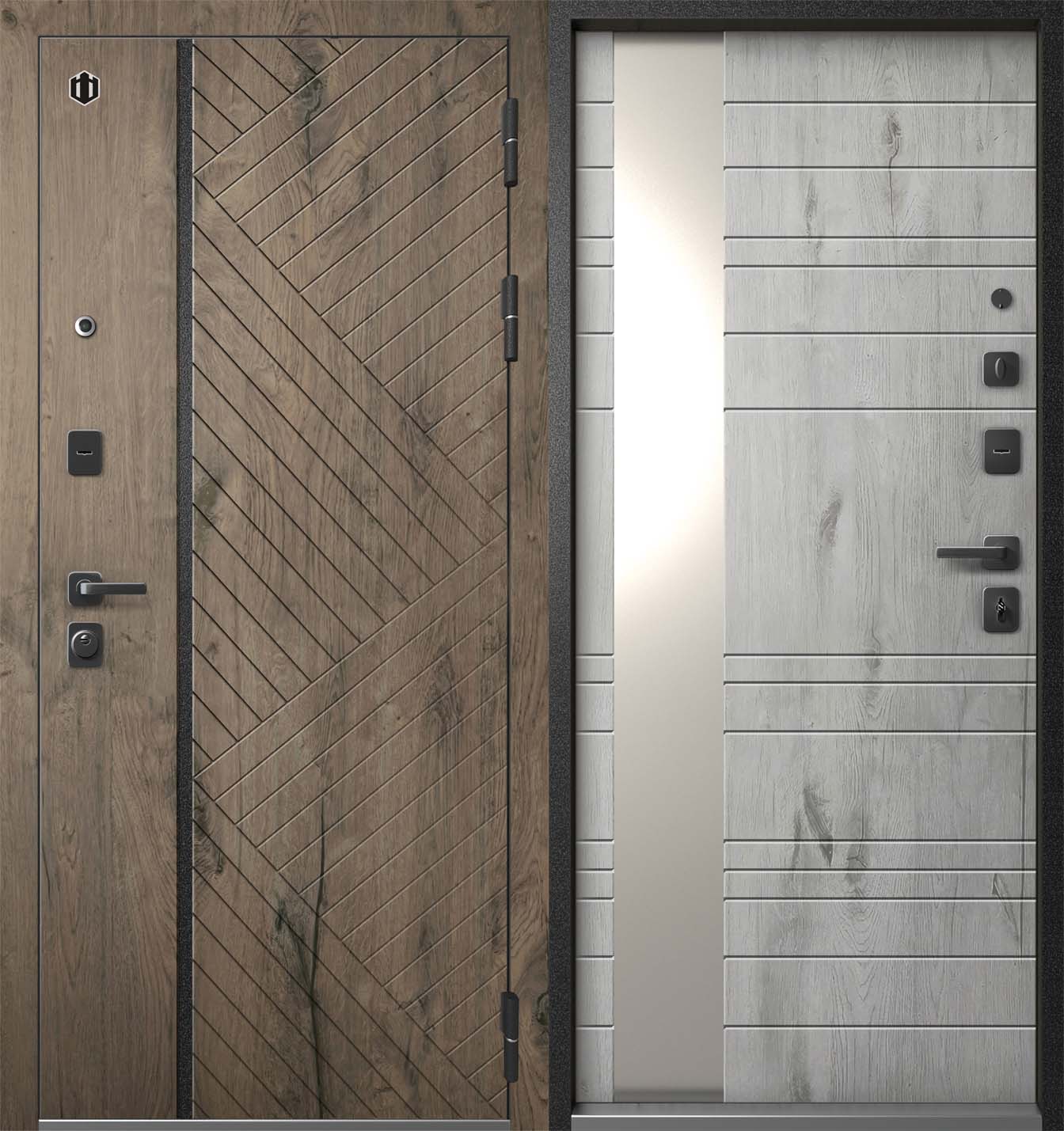 Входная дверь в квартиру Мегатрон FORTON GRAY