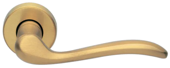 Ручка дверная Morelli TOSCANA R3-E OSA раздельная на круглой розетке Ручка дверная Morelli TOSCANA R3-E OSA раздельная на круглой розетке