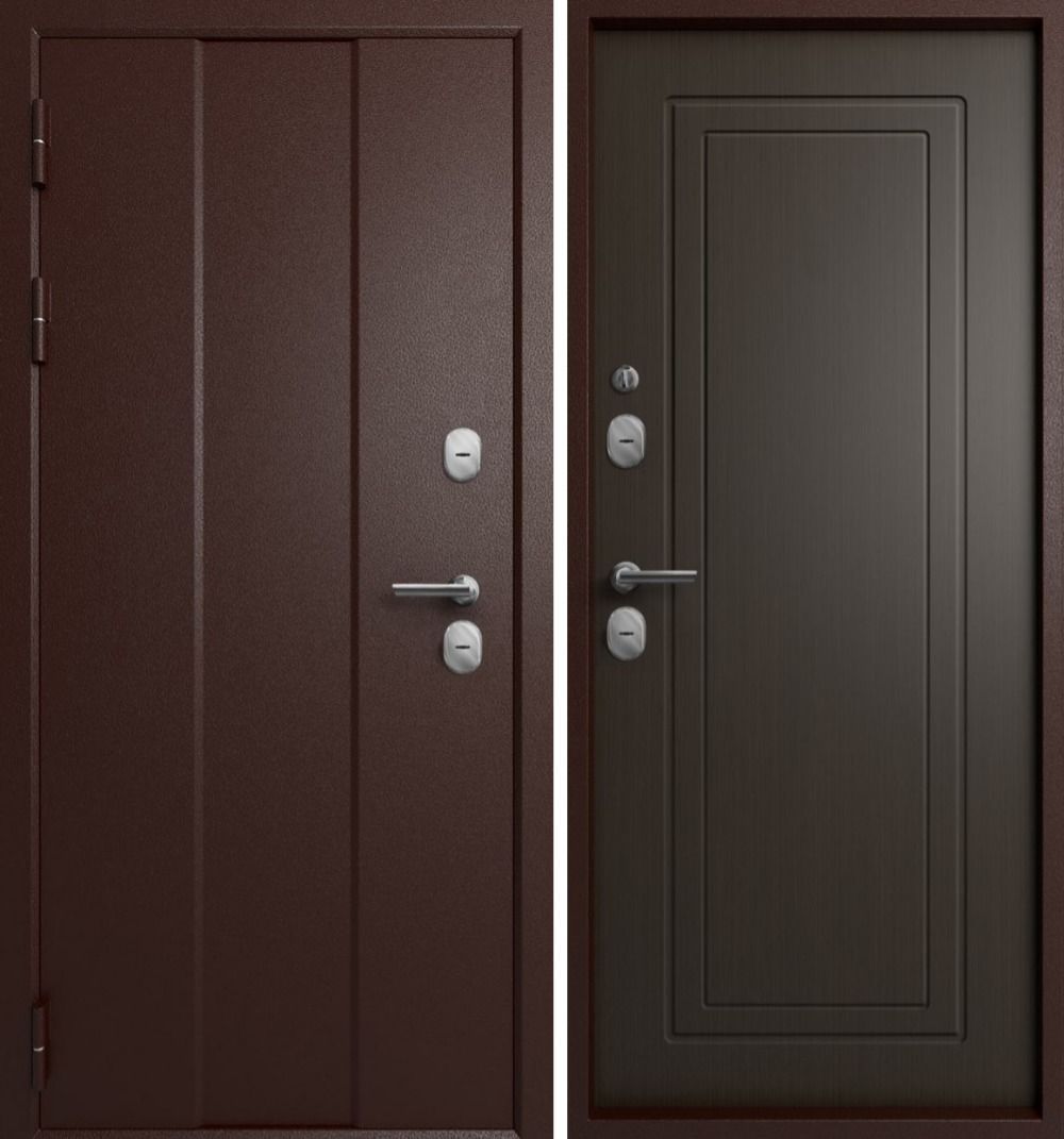 Входная дверь в дом с терморазрывом Эталон Термо-6