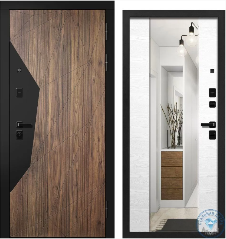 Входная дверь в квартиру Алмаз Аквамарин 1