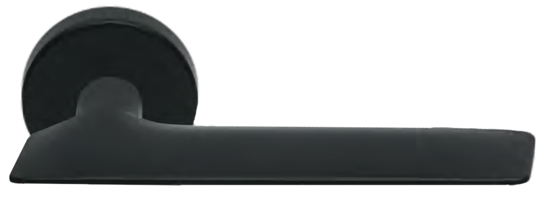 Ручка дверная Morelli GALACTIC R6 раздельная на круглой розетке