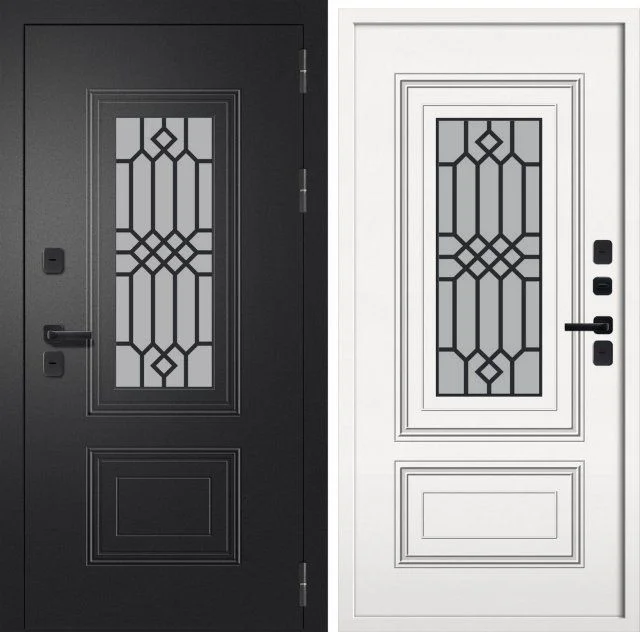 Входная дверь с терморазрывом Сибирь Профиль FLYDOORS Шторм ТЕРМО СП-11 