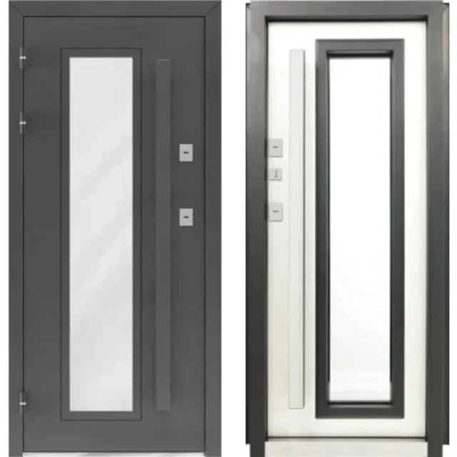 Входная дверь в квартиру Сибирь Профиль FLYDOORS Промет КОНСУЛ