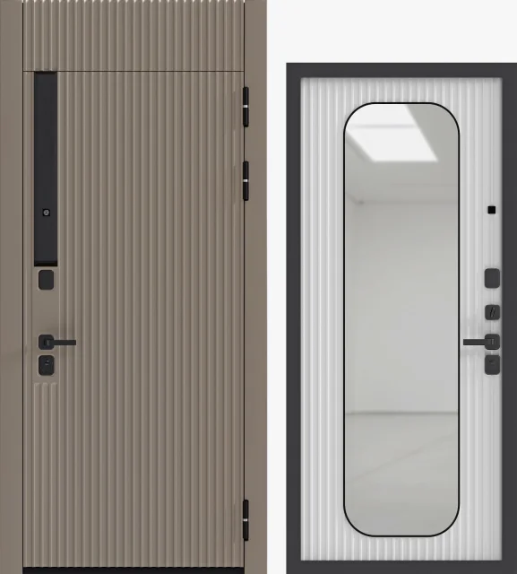 Входная дверь в квартиру Сибирь Профиль FLYDOORS Волга-Бункер Деспи