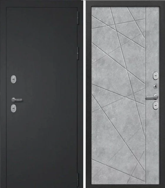 Входная дверь с терморазрывом Сибирь Профиль FLYDOORS Волга-Бункер Термо Лайт ТЕРМО 