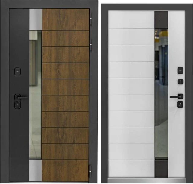 Входная дверь с терморазрывом Сибирь Профиль FLYDOORS МИА ТЕРМО  
