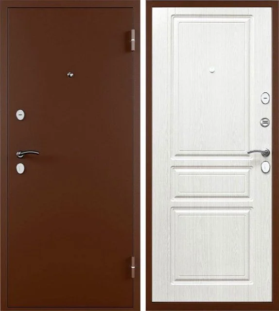 Входная дверь в квартиру Сибирь Профиль FLYDOORS Промет Титан Входная дверь в квартиру Сибирь Профиль FLYDOORS Промет Титан